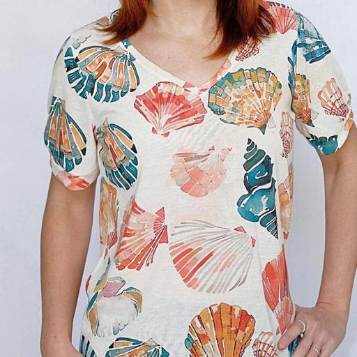 Cottonissimo Camiseta Conchas 4572 [1]