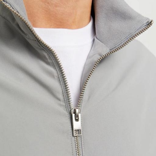 Jack & Jones Jjerush Harringhton Bomber 12204277 Ultimate Grey [4]