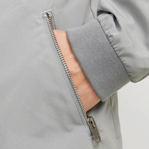 Jack & Jones Jjerush Harringhton Bomber 12204277 Ultimate Grey [5]