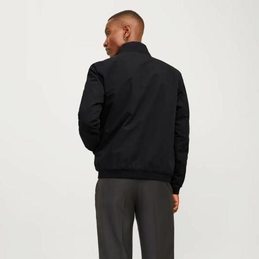 Jack & Jones Jjerush Harringhton Bomber 12204277 Negro [3]