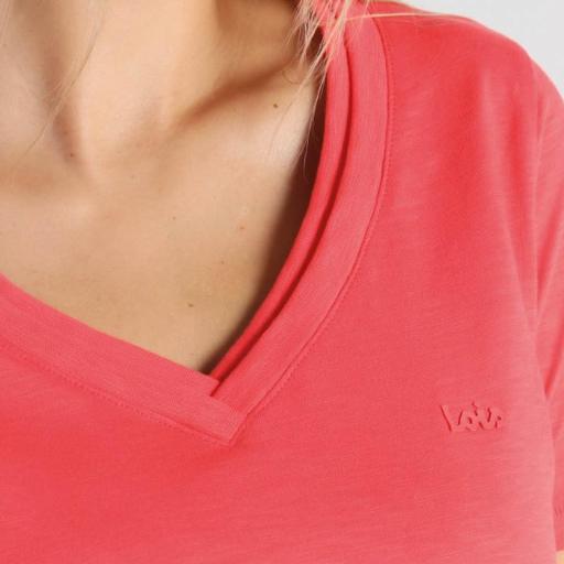 Lois Jeans Camiseta Lily Asees Coral 141940 [1]