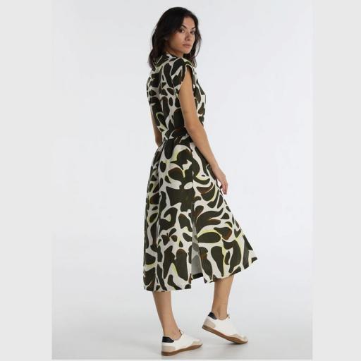 Lois Jeans Vestido Madie Wild 145408