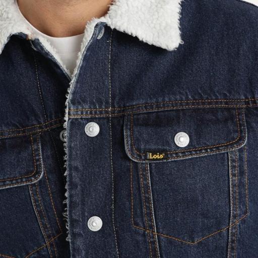 Lois Jeans Cazadora Tejana con Borreguillo Manuel Kairo 143422 [2]