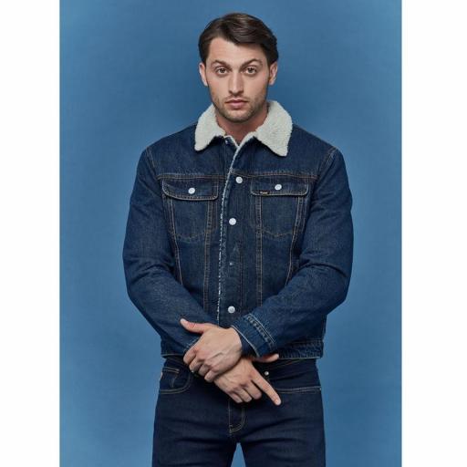 Lois Jeans Cazadora Tejana con Borreguillo Manuel Kairo 143422