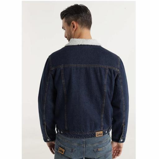 Lois Jeans Cazadora Tejana con Borreguillo Manuel Kairo 143422 [4]
