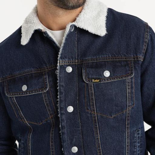 Lois Jeans Cazadora Tejana con Borreguillo Manuel Kairo 143422 [3]