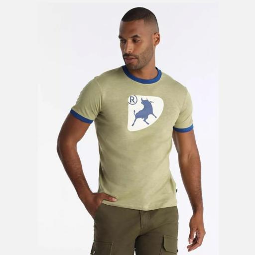 Lois Jeans Camiseta Michel Canary Verde 143313