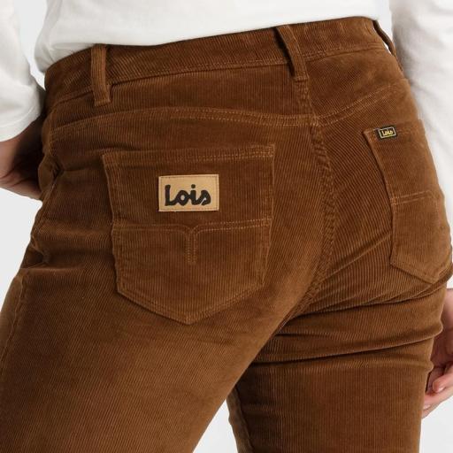 Lois Jeans Pantalón Vaquero Recto Pana Monic Candy 146953 [1]