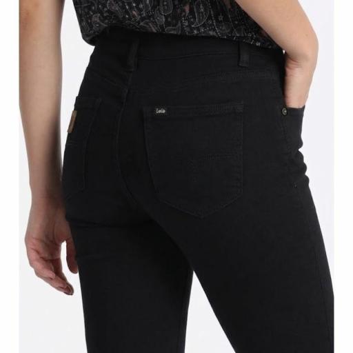 Lois Jeans Pantalón Vaquero Recto Negro Monic Elab 146947 [2]