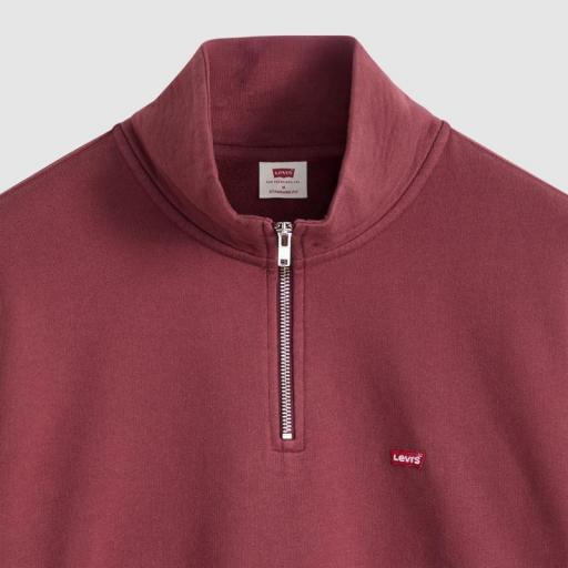 Levi's® Jersey Original Housemark Con Cremallera De Un Cuarto A86060015 [2]