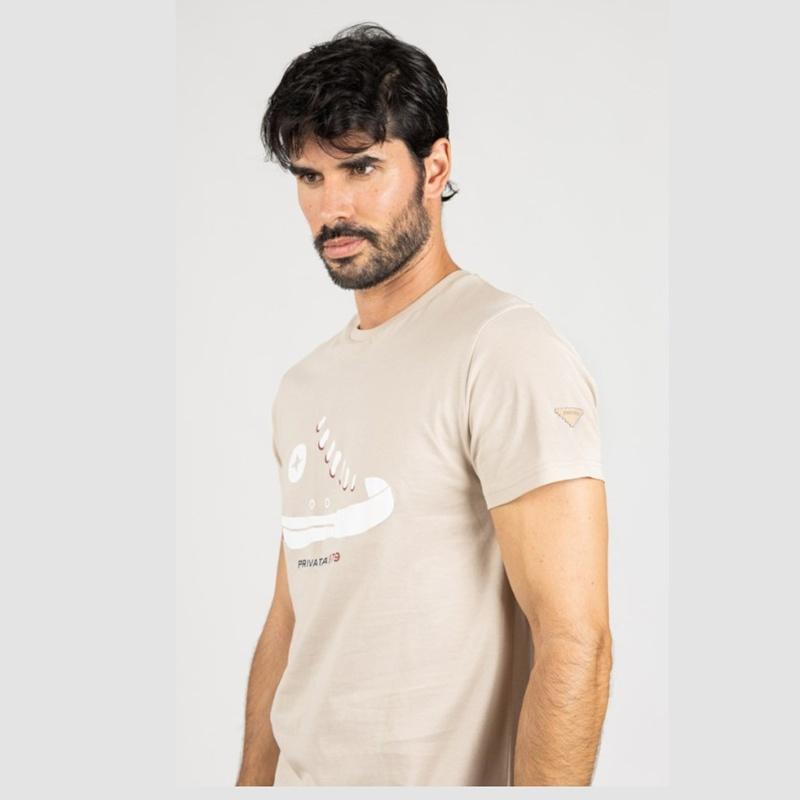 Privata Camiseta Manga Corta Zapatilla PRI25665