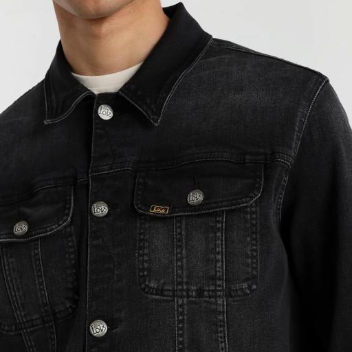 Lois Jeans Cazadora Vaquera Lavado Negro PACO ELBO 146880 [2]