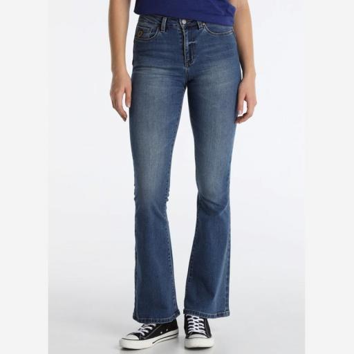 Lois Jeans Pantalón Vaquero Pushy Flare-B Year 145289