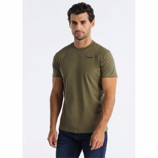 Lois Jeans Camiseta Raúl Choco Verde 143258 [0]