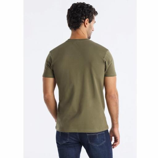Lois Jeans Camiseta Raúl Choco Verde 143258 [1]