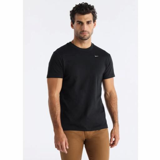 Lois Jeans Camiseta Raúl Choco Negra 143260 [0]