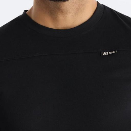 Lois Jeans Camiseta Raúl Choco Negra 143260 [2]
