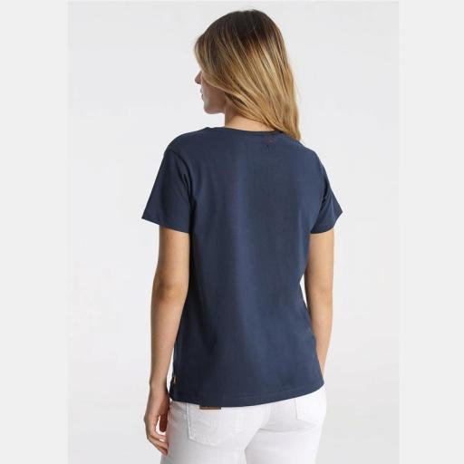 Lois Jeans Camiseta Romina Abbey Azul 145335 [1]