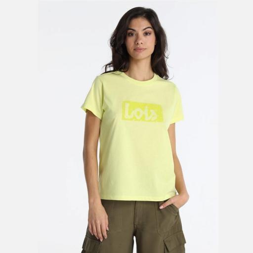 Lois Jeans Camiseta Romina Abbey Lima 145336 [0]