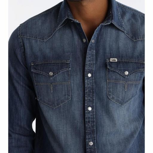 Lois Jeans Camisa Vaquera Wayne Elois 145145 [2]