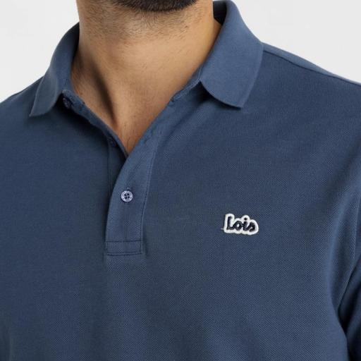 Lois Jeans Polo Water Azul 143201 [2]