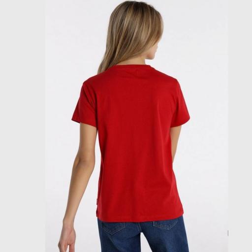 Lois Jeans Camiseta Mujer Janett Grace Rojo 422052140 [2]