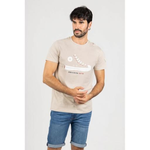 Privata Camiseta Manga Corta Zapatilla PRI25665 [0]