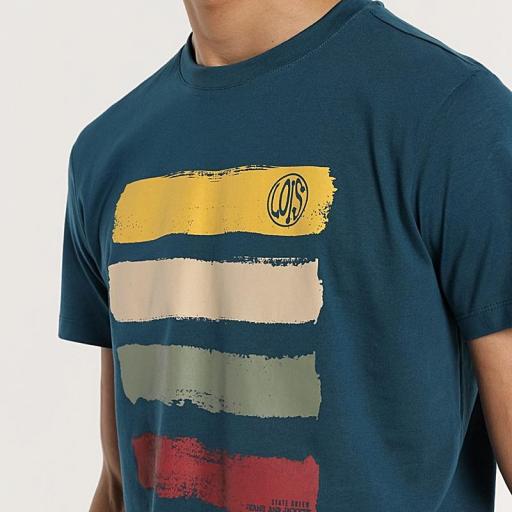 Lois Jeans Camiseta Denis Anis 137914 [1]
