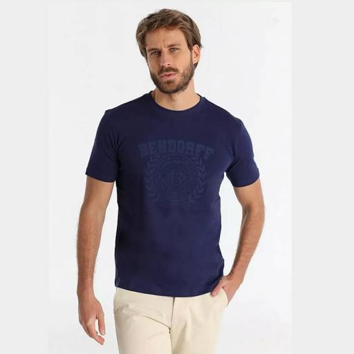 Bendorff Camiseta manga corta 141476 marino