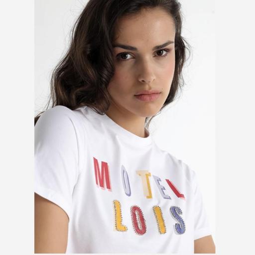 Lois Jeans Camiseta Mujer Motel Indiana 142011 [2]