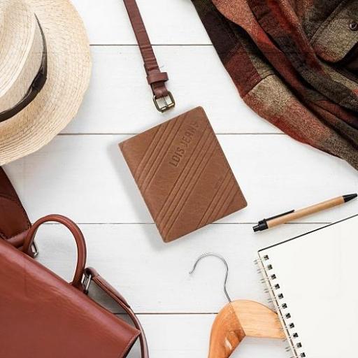 Lois Jeans Cartera Billetera Marrón Dothan 208420 02 [1]