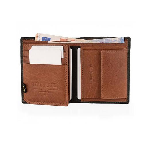 Lois Jeans Cartera Billetera Negro Dothan 208420 01 [2]