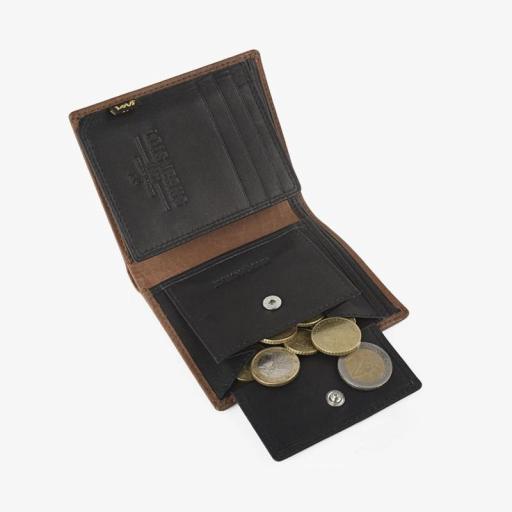 Lois Jeans Cartera Billetera Marrón Dothan 208420 02 [2]