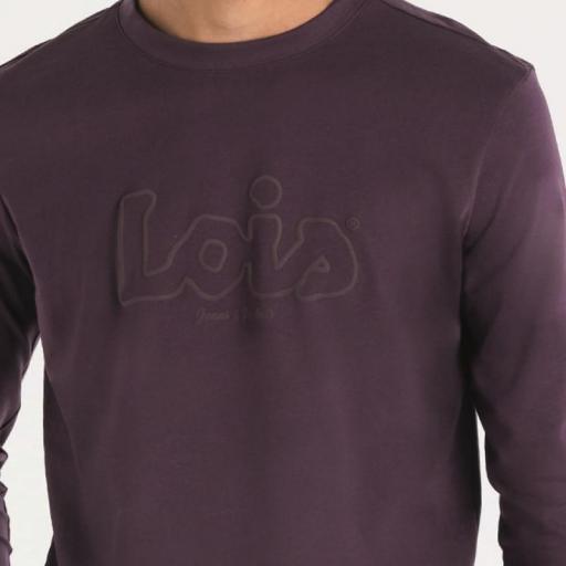 Lois Jeans Camiseta Frid Starr Morado 139668 [2]