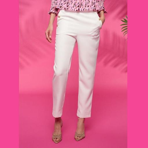 Minueto Grove White Trousers Pantalon Blanco 251162-36 [3]