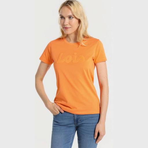 Lois Jean Camiseta Janett Grace Naranja 138123