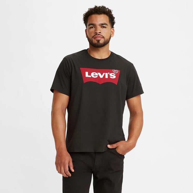 Levi's® Standard Housemark Tee Stonewashed Black 17783 0137 Camiseta hombre