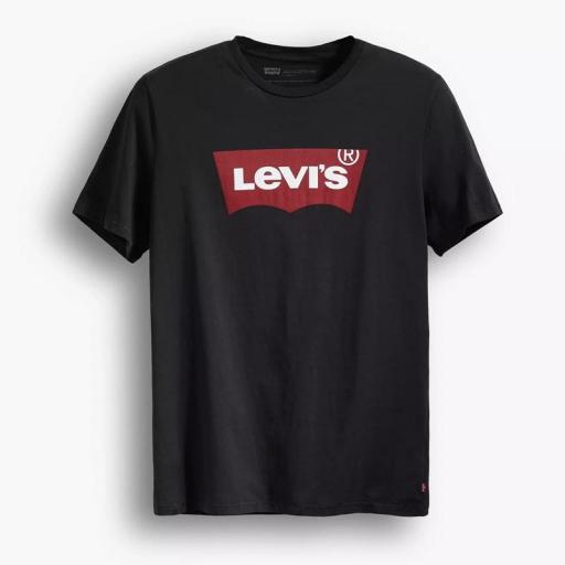 Levi's® Standard Housemark Tee Stonewashed Black 17783 0137 Camiseta hombre [2]