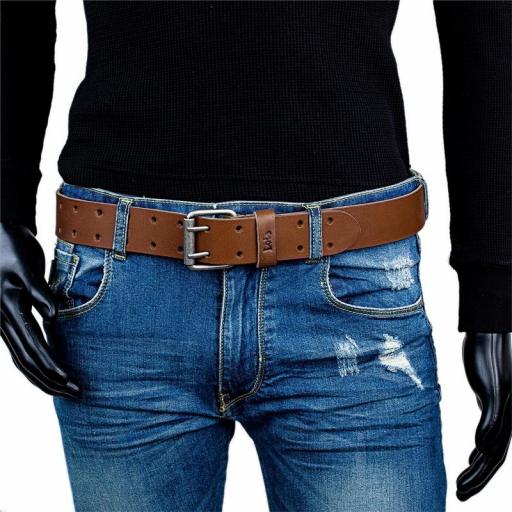 lois Jeans Cinturón Unisex marrón 501002-21 [1]