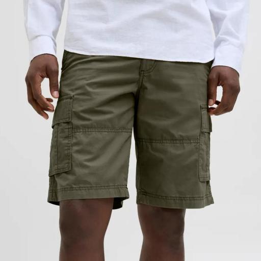 Jack & Jones Pantalón Cargo Short Olive Night 12274389