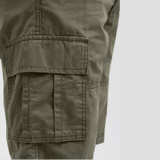 Jack & Jones Pantalón Cargo Short Olive Night 12274389 [2]
