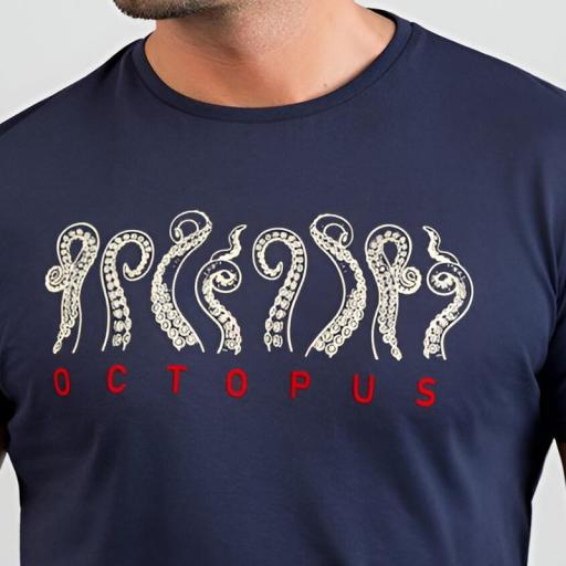 Privata Camiseta Octopus PRI2521 [3]