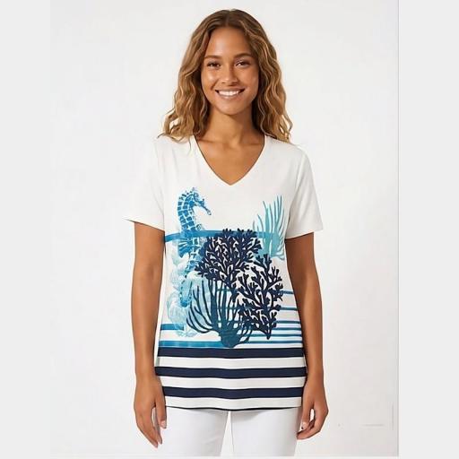 Cottonissimo Camiseta Caballito de Mar 351 [0]