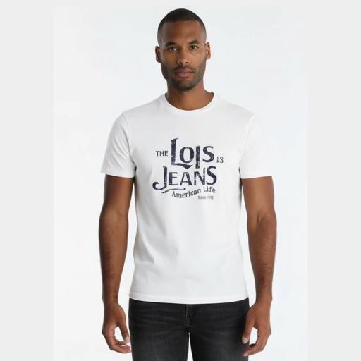 Lois Jeans Camiseta Manga Corta Hombre 145938