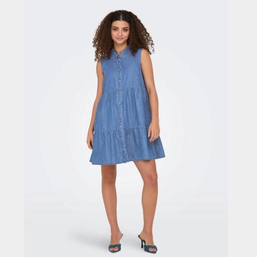 Only Vestido Vaquero Onlbea 15344263