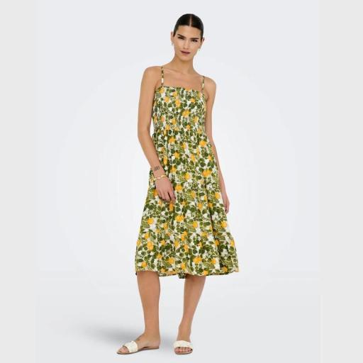 Only vestido Midi Onlzelina 15325102