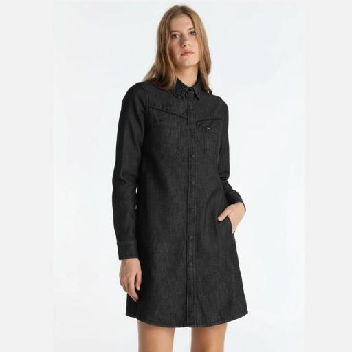 Lois Jeans Vestido Paloma Latte 145407 [0]