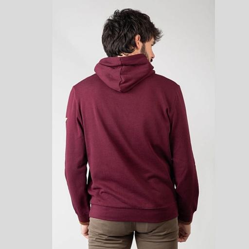 Privata Sudadera Hombre Capucha Granate 2723 [2]