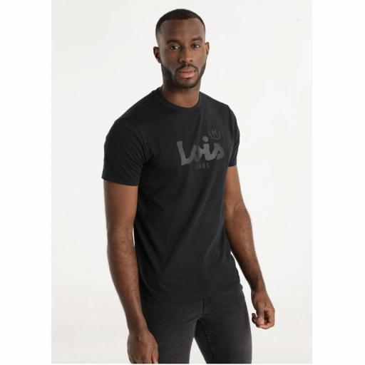 Lois Jeans Camiseta Romeo Perfecto Negra 143297 [1]