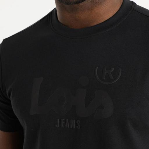 Lois Jeans Camiseta Romeo Perfecto Negra 143297 [3]